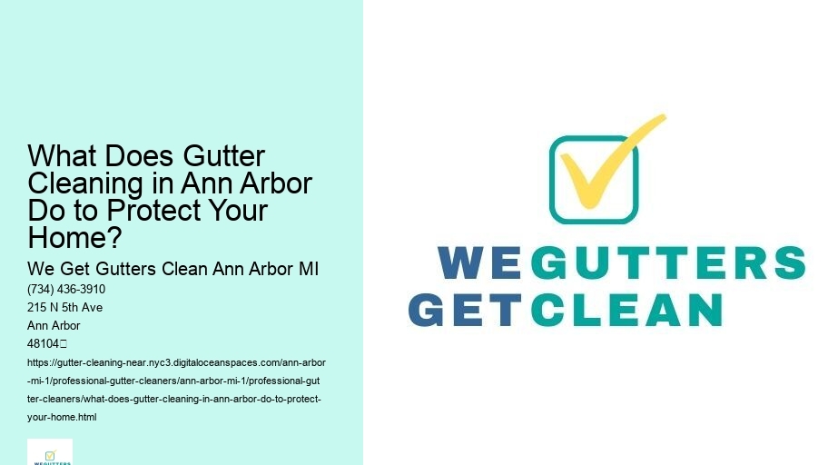 What Does Gutter Cleaning in Ann Arbor Do to Protect Your Home?