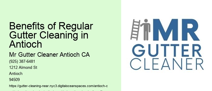 Benefits of Regular Gutter Cleaning in Antioch 