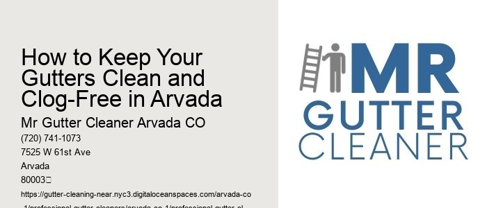 How to Keep Your Gutters Clean and Clog-Free in Arvada 
