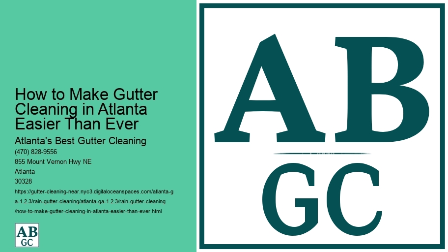 How to Make Gutter Cleaning in Atlanta Easier Than Ever 