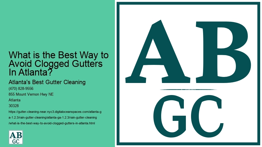 What is the Best Way to Avoid Clogged Gutters In Atlanta? 