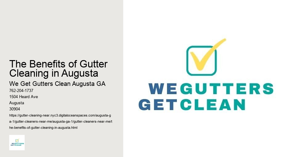 The Benefits of Gutter Cleaning in Augusta 