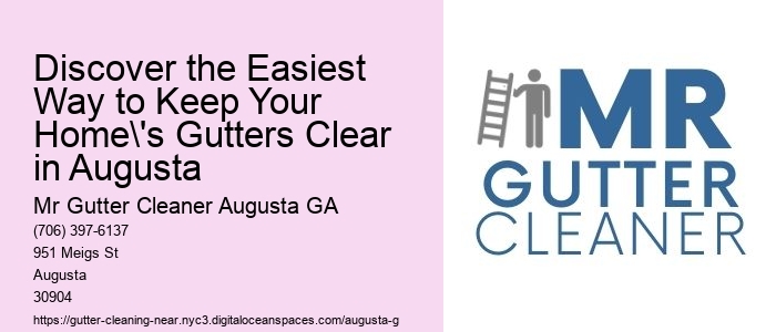 Discover the Easiest Way to Keep Your Home's Gutters Clear in Augusta