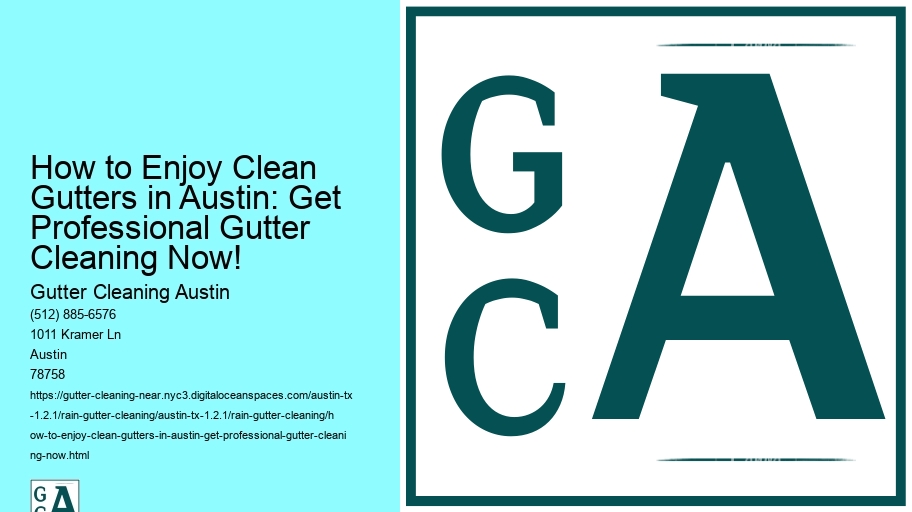 How to Enjoy Clean Gutters in Austin: Get Professional Gutter Cleaning Now! 