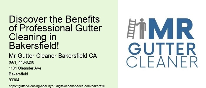 Discover the Benefits of Professional Gutter Cleaning in Bakersfield!