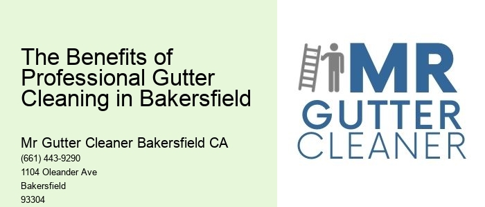 The Benefits of Professional Gutter Cleaning in Bakersfield 