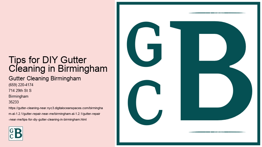 Tips for DIY Gutter Cleaning in Birmingham