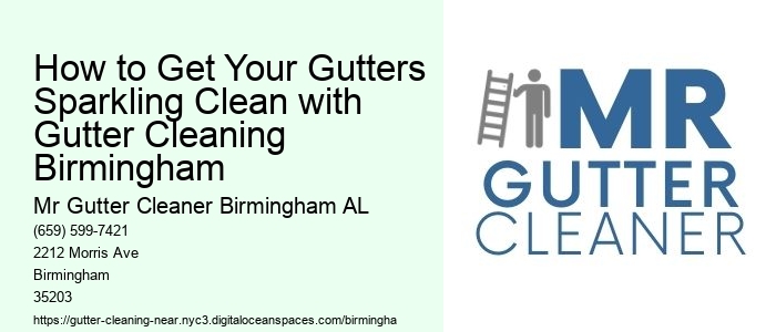 How to Get Your Gutters Sparkling Clean with Gutter Cleaning Birmingham 