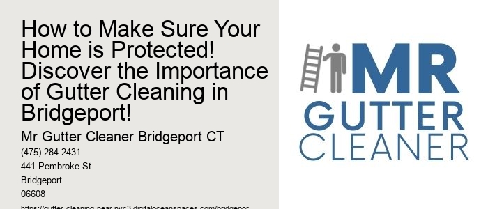 How to Make Sure Your Home is Protected! Discover the Importance of Gutter Cleaning in Bridgeport!