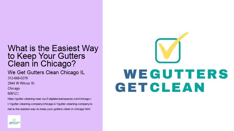 What is the Easiest Way to Keep Your Gutters Clean in Chicago? 