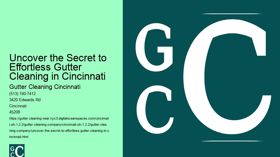 Uncover the Secret to Effortless Gutter Cleaning in Cincinnati 