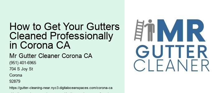 How to Get Your Gutters Cleaned Professionally in Corona CA 