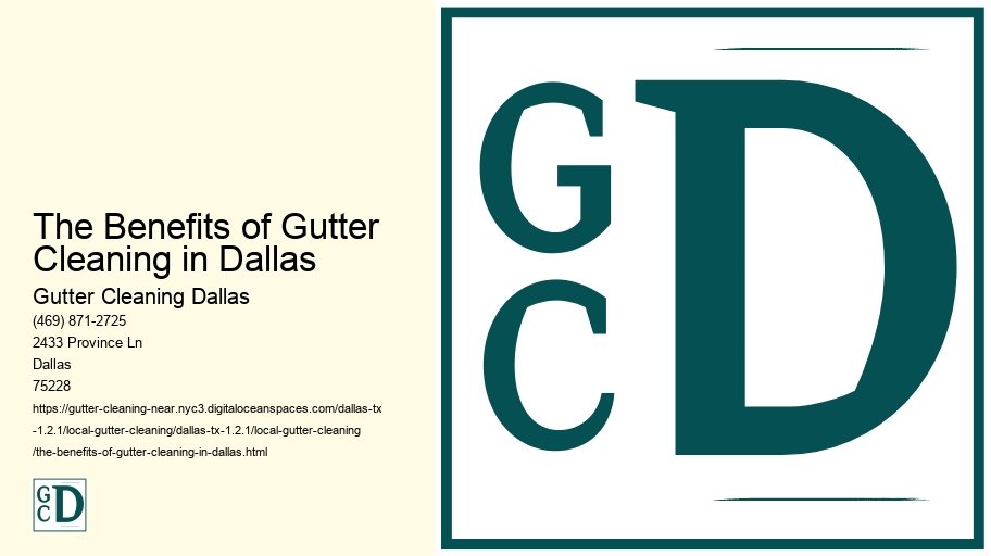 The Benefits of Gutter Cleaning in Dallas 