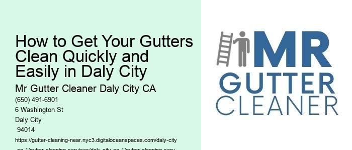 How to Get Your Gutters Clean Quickly and Easily in Daly City 