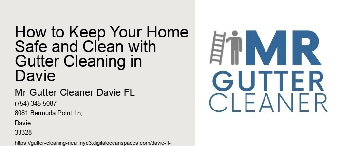 How to Keep Your Home Safe and Clean with Gutter Cleaning in Davie 