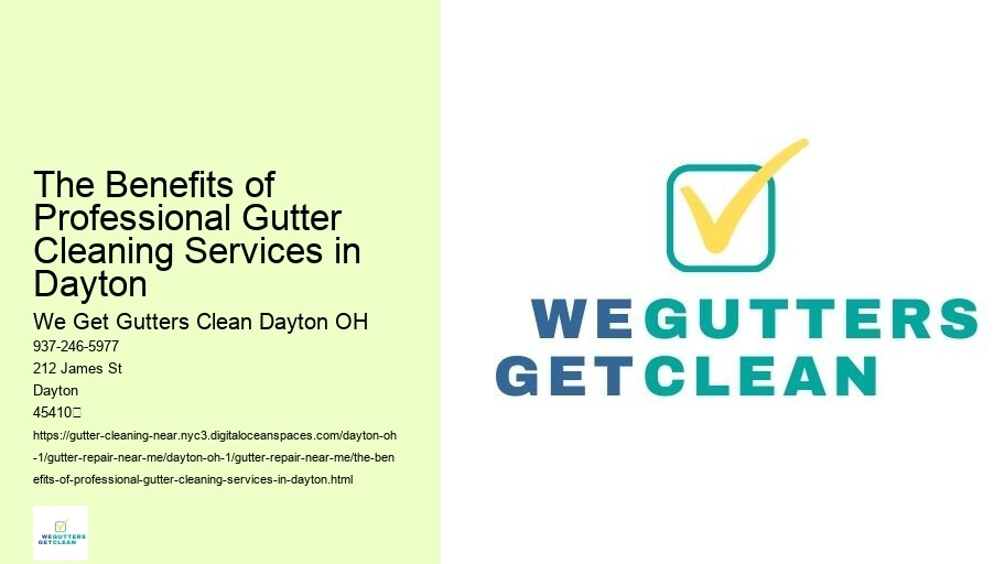 The Benefits of Professional Gutter Cleaning Services in Dayton 