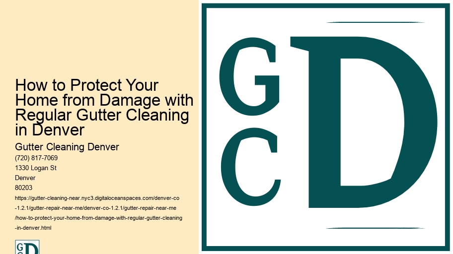 How to Protect Your Home from Damage with Regular Gutter Cleaning in Denver 