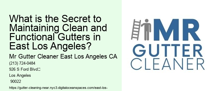 What is the Secret to Maintaining Clean and Functional Gutters in East Los Angeles?