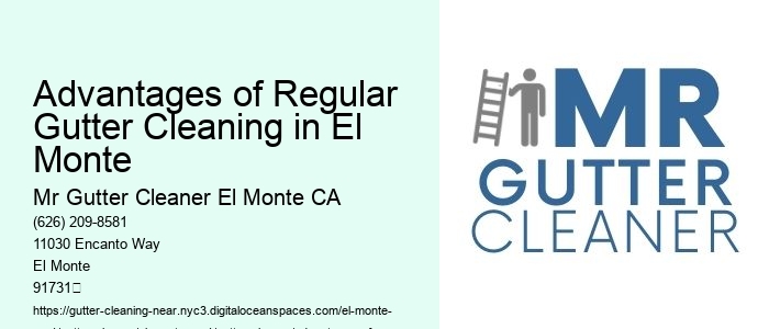 Advantages of Regular Gutter Cleaning in El Monte 