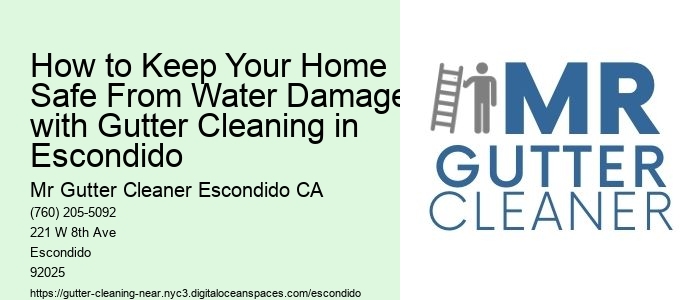 How to Keep Your Home Safe From Water Damage with Gutter Cleaning in Escondido 