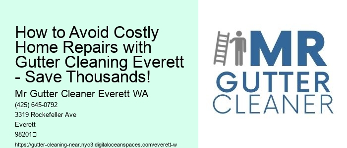 How to Avoid Costly Home Repairs with Gutter Cleaning Everett - Save Thousands! 