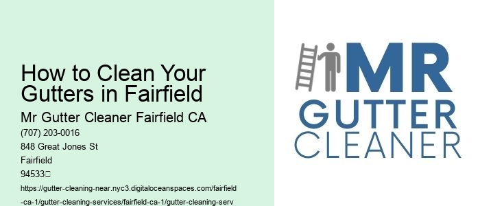 How to Clean Your Gutters in Fairfield 