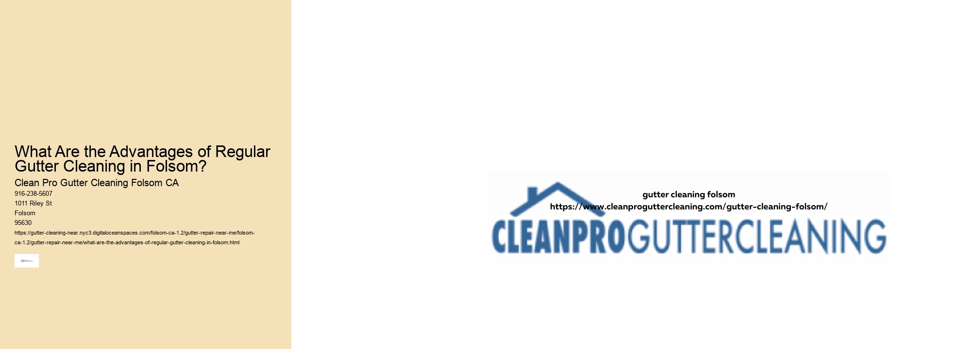What Are the Advantages of Regular Gutter Cleaning in Folsom?