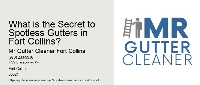 What is the Secret to Spotless Gutters in Fort Collins? 