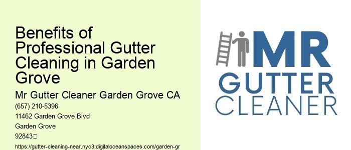 Benefits of Professional Gutter Cleaning in Garden Grove 