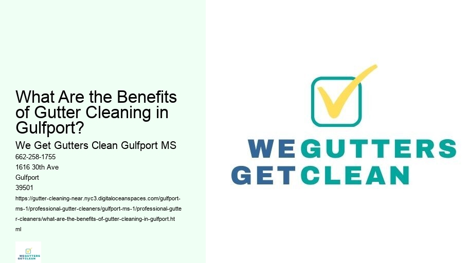 What Are the Benefits of Gutter Cleaning in Gulfport?