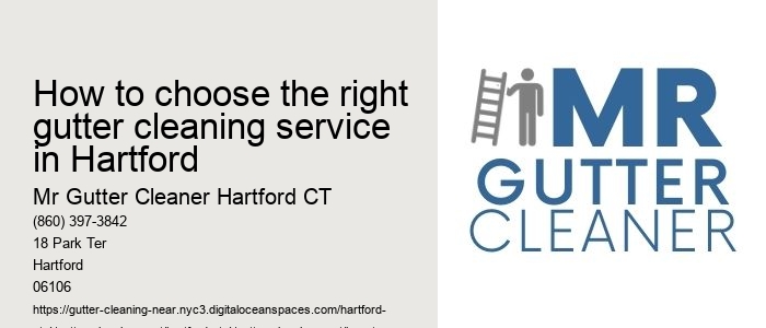 How to choose the right gutter cleaning service in Hartford