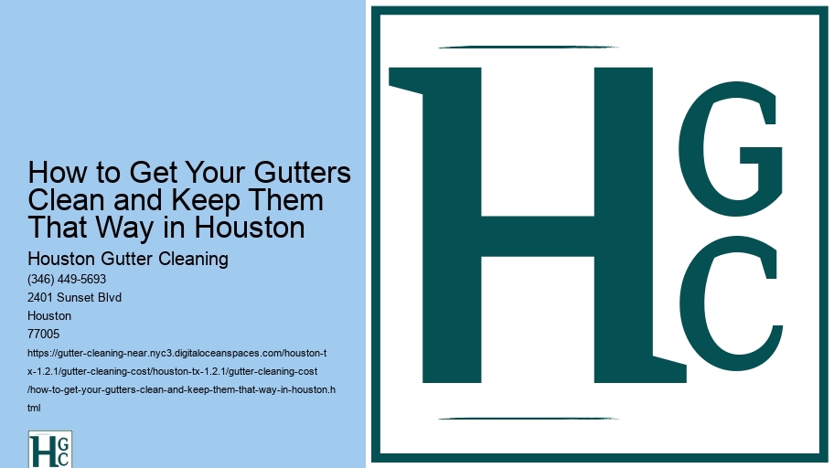 How to Get Your Gutters Clean and Keep Them That Way in Houston 