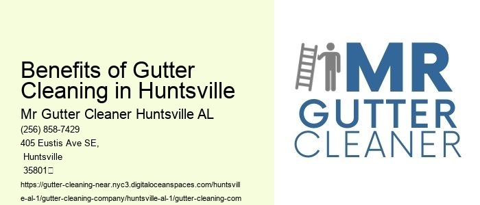 Benefits of Gutter Cleaning in Huntsville 
