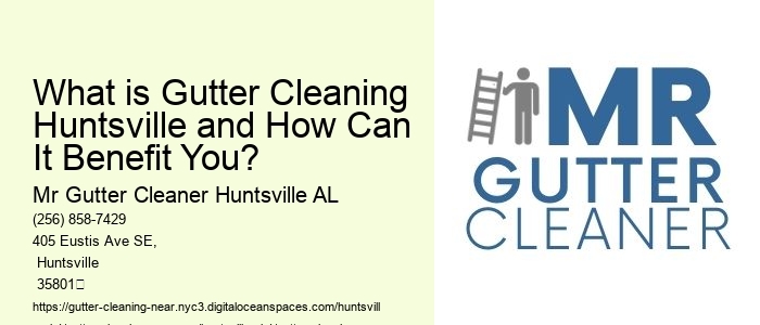What is Gutter Cleaning Huntsville and How Can It Benefit You? 