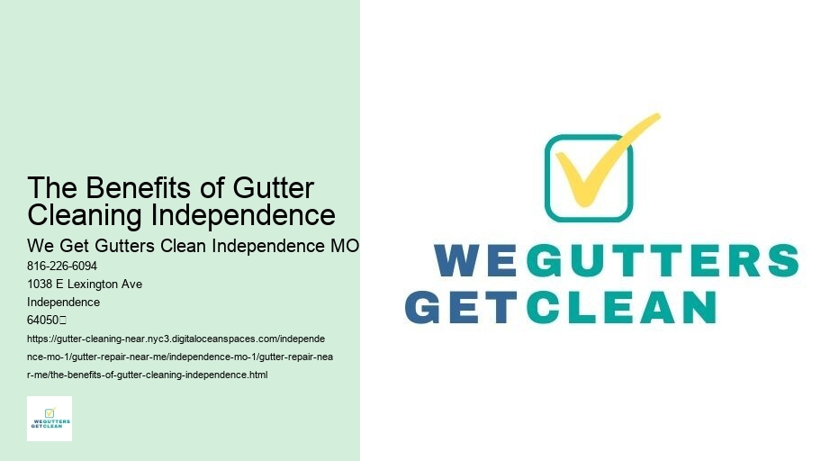The Benefits of Gutter Cleaning Independence 