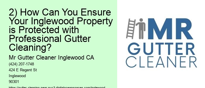 2) How Can You Ensure Your Inglewood Property is Protected with Professional Gutter Cleaning?