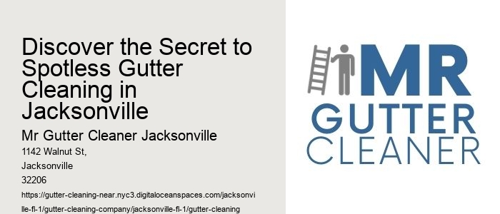 Discover the Secret to Spotless Gutter Cleaning in Jacksonville