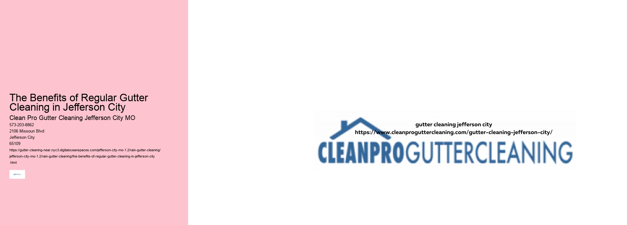 The Benefits of Regular Gutter Cleaning in Jefferson City 