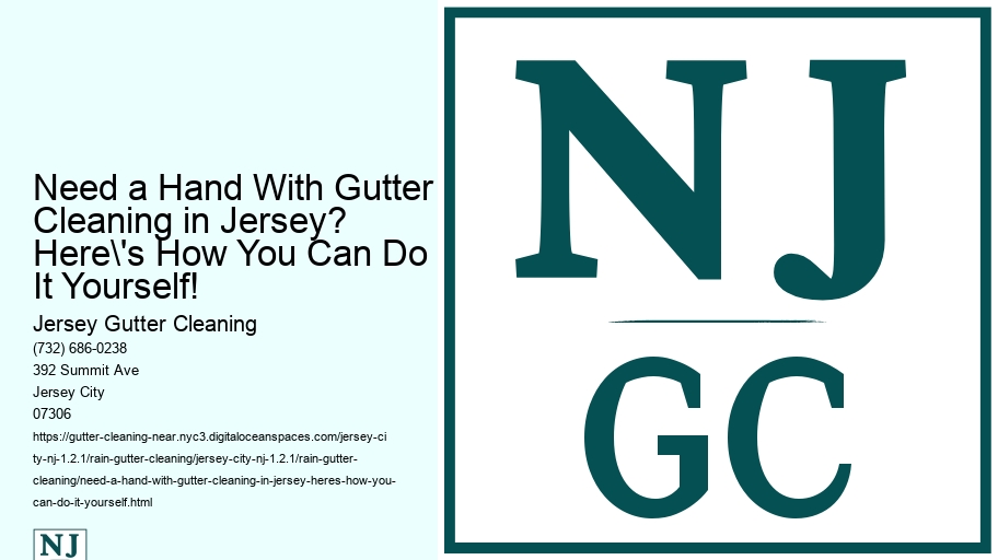 Need a Hand With Gutter Cleaning in Jersey? Here's How You Can Do It Yourself!