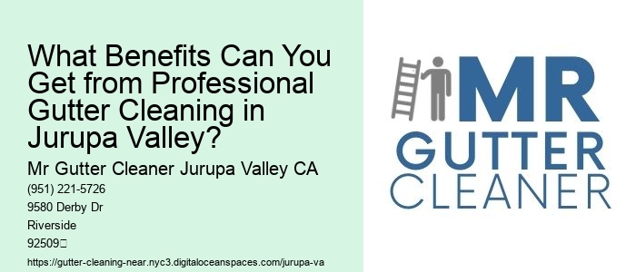 What Benefits Can You Get from Professional Gutter Cleaning in Jurupa Valley?