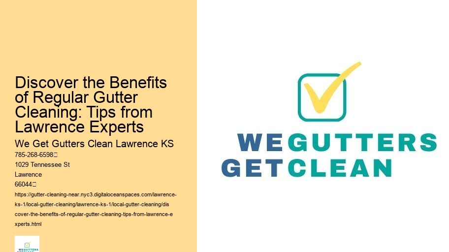 Discover the Benefits of Regular Gutter Cleaning: Tips from Lawrence Experts