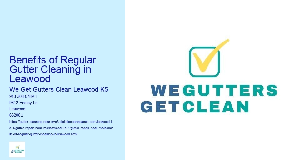 Benefits of Regular Gutter Cleaning in Leawood 