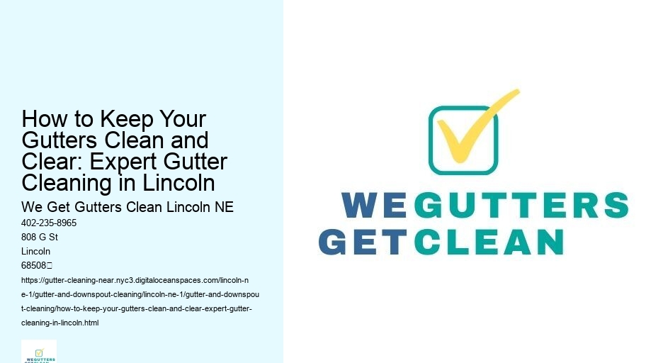How to Keep Your Gutters Clean and Clear: Expert Gutter Cleaning in Lincoln 