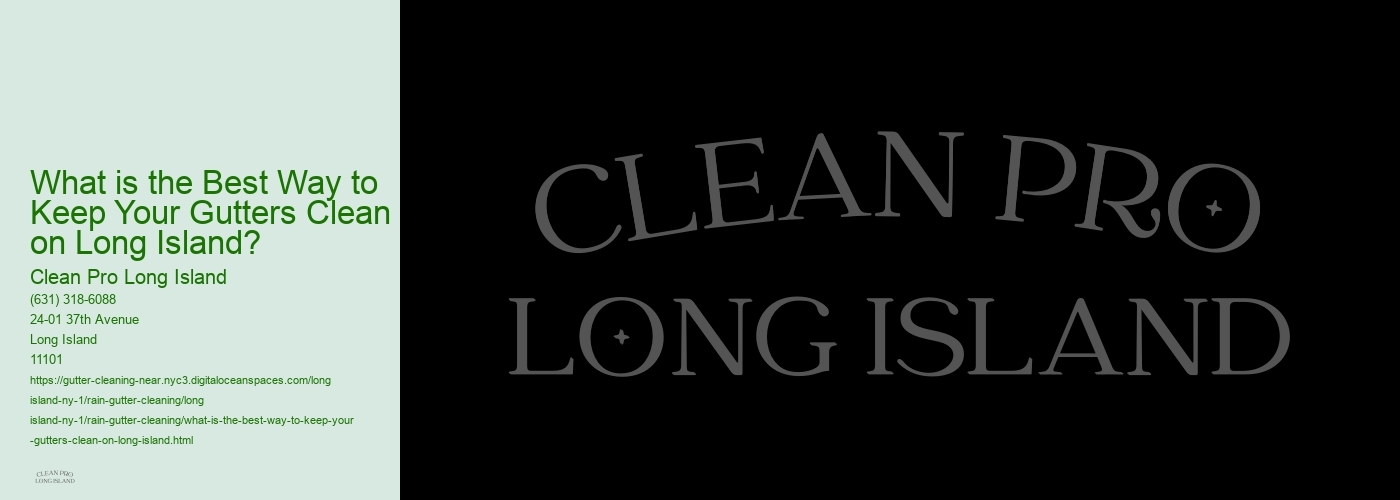 What is the Best Way to Keep Your Gutters Clean on Long Island?