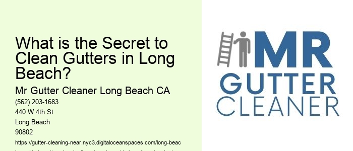 What is the Secret to Clean Gutters in Long Beach? 