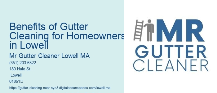 Benefits of Gutter Cleaning for Homeowners in Lowell 