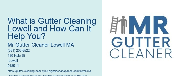 What is Gutter Cleaning Lowell and How Can It Help You?