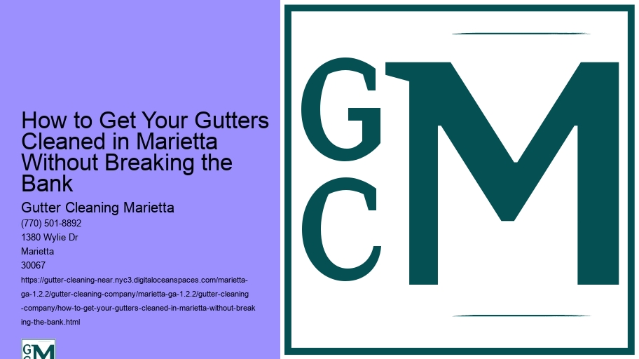 How to Get Your Gutters Cleaned in Marietta Without Breaking the Bank 