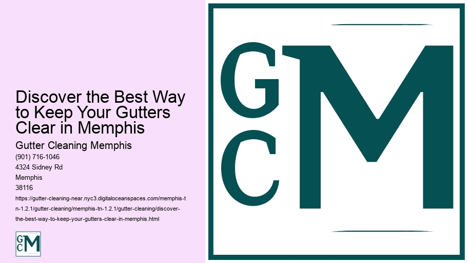 Discover the Best Way to Keep Your Gutters Clear in Memphis 