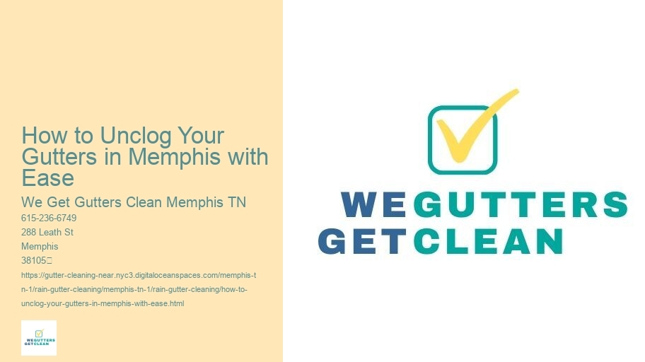 How to Unclog Your Gutters in Memphis with Ease 